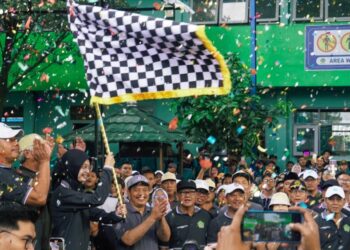 Wali Kota Kediri Lepas Ribuan Peserta Jalan Santai HAB ke-80 Kemenag