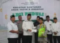 LDII Ngawen dan Muspika Santuni Anak Yatim dan Dhuafa