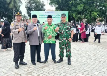 Dukung Penguatan Moderasi Beragama, LDII Lampung Selatan Hadiri Upacara HAB ke-80 Kemenag