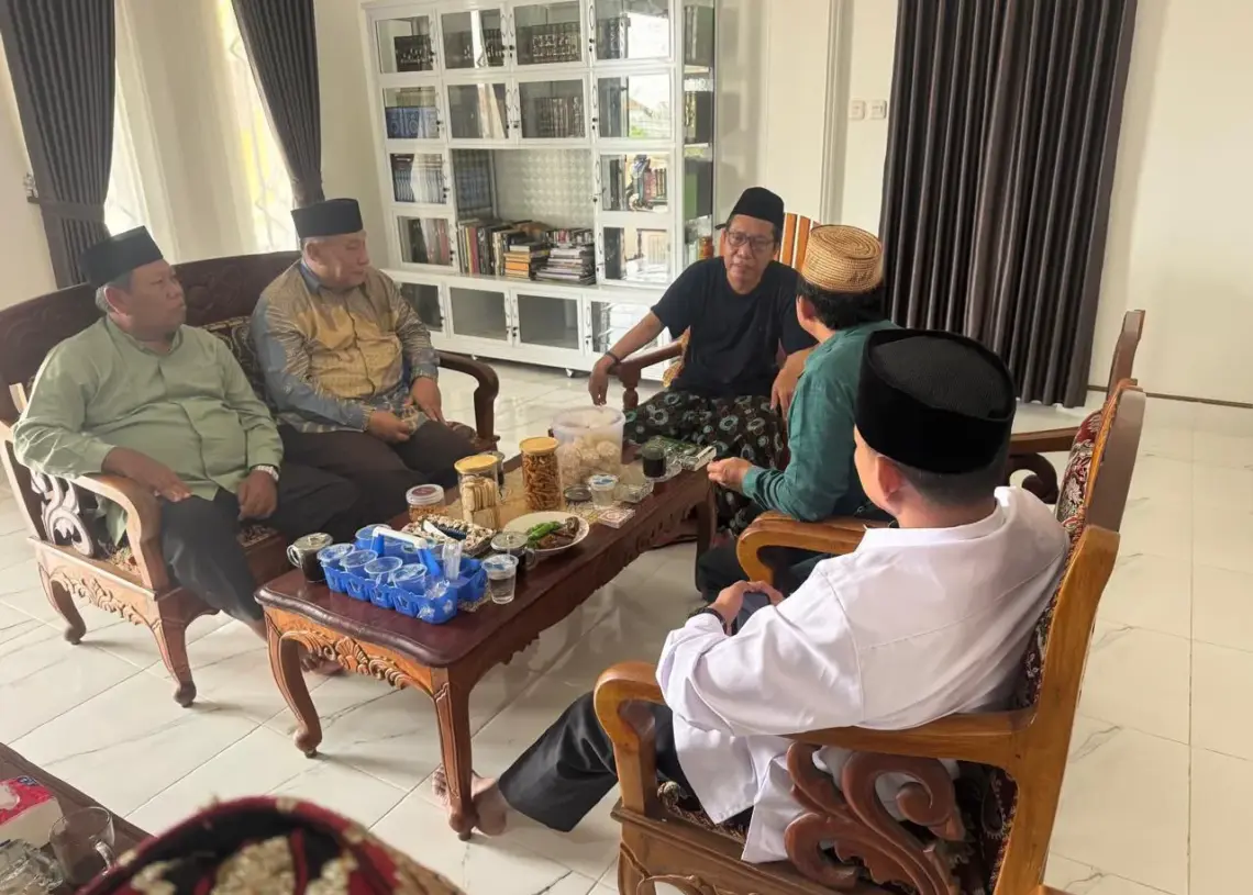 Perkuat Ukhuwah Islamiyah, LDII Silaturahim dengan Rais Syuriyah PWNU Lampung