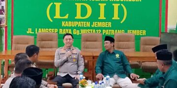 Kapolres Kunjungi LDII Kabupaten Jember Perkuat Sinergitas Kamtibmas