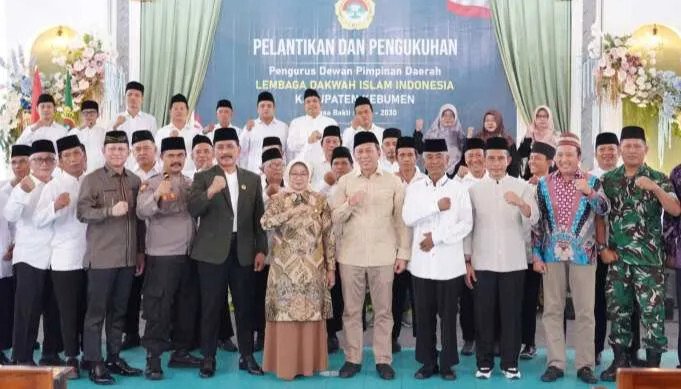 Pelantikan Pengurus LDII Kebumen, Bupati Ajak Perkuat Kerukunan Antarumat Beragama