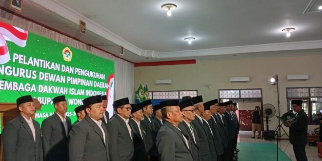 LDII Wonogiri Lantik Pengurus Baru Periode 2025–2030, Perkuat Sinergi dengan Pemkab