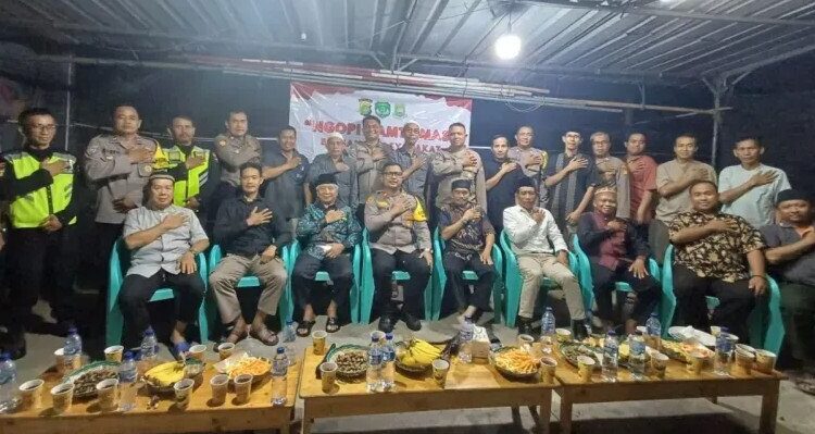 Helat Ngopi Bareng Masyarakat, Polsek Pinang dan LDII Pererat Sinergi Kamtibmas