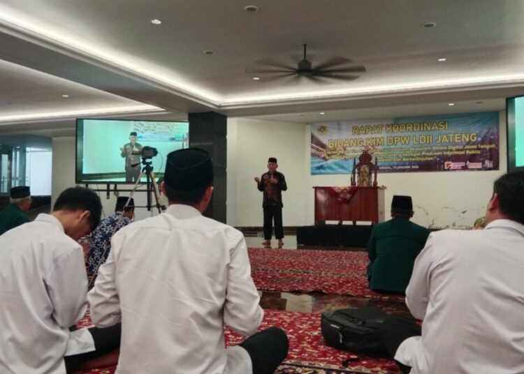 DPD LDII Magelang Perkuat Pengelolaan Media Lewat Rakor KIM Jawa Tengah