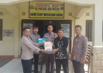 Dukung Kamtibmas, LDII Air Hitam Silaturahim dengan Polsek