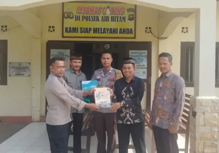 Dukung Kamtibmas, LDII Air Hitam Silaturahim dengan Polsek