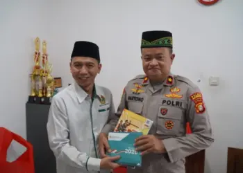 Kunjungi LDII, Kapolsek Pancoran Mas Ajak Cegah Kenakalan Remaja Jelang Ramadan