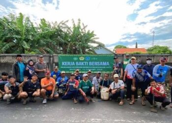 Jelang Ramadhan, Tiga Organisasi Keagamaan Adakan Kerja Bakti Bersama