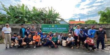 Jelang Ramadhan, Tiga Organisasi Keagamaan Adakan Kerja Bakti Bersama