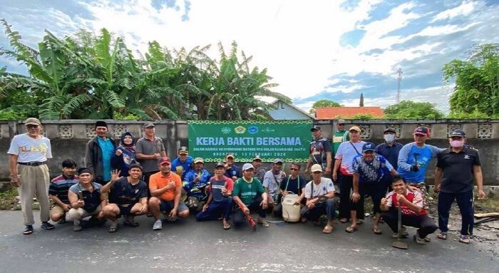 Jelang Ramadhan, Tiga Organisasi Keagamaan Adakan Kerja Bakti Bersama