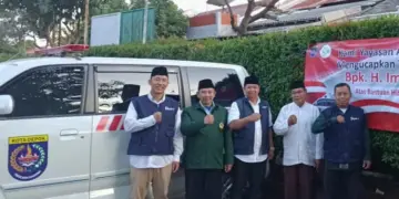 LDII Beji Terima Hibah Mobil Ambulans Siaga dari Anggota DPRD Depok