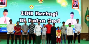 LDII Gresik Salurkan Santunan 1.500 paket untuk Yatim dan Dhuafa