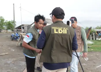 LDII Kabupaten Bekasi Laksanakan Rukyatul Hilal di Pantai Bungin