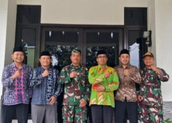 Komitmen Keharmoninsan Sosial, LDII Ampelgading Audiensi dengan Danramil