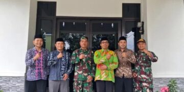 Komitmen Keharmoninsan Sosial, LDII Ampelgading Audiensi dengan Danramil