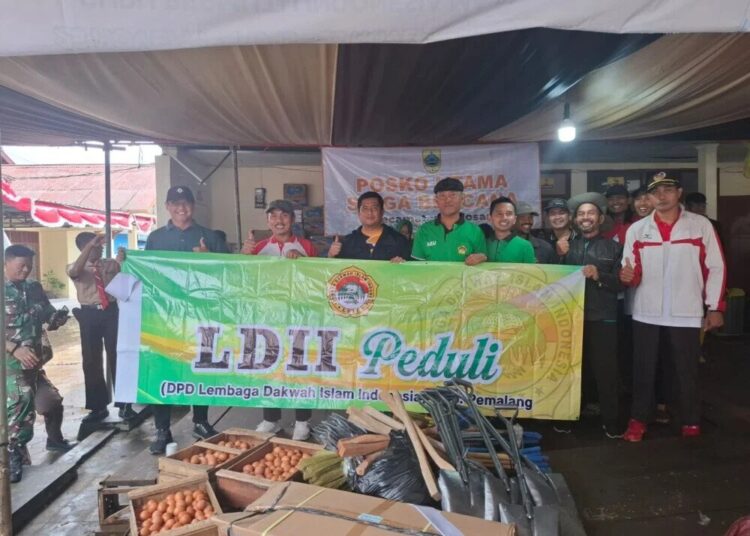 Galang Solidaritas Warga, LDII Pemalang Salurkan Bantuan untuk Korban Longsor dan Banjir
