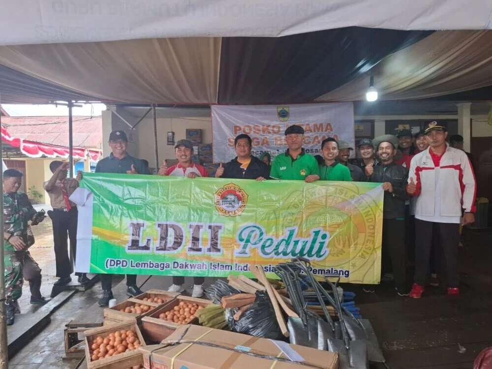 Galang Solidaritas Warga, LDII Pemalang Salurkan Bantuan untuk Korban Longsor dan Banjir