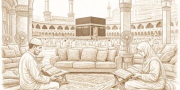 Bukan Tips dan bukan Trik: Tempat sholat yang Nyaman di Harram