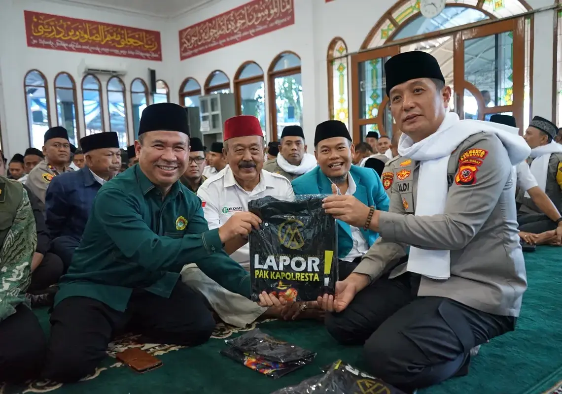 Perkuat Sinergi Jaga Kamtibmas Ramadan, LDII Kabupaten Bandung Hadiri Bukber Polresta