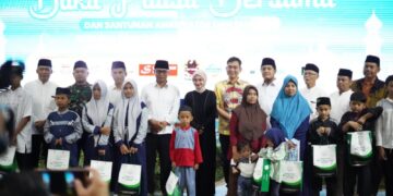 Ponpes Wali Barokah Kediri Berbagi Kebahagiaan Ramadan melalui Santunan Anak Yatim dan Paket Sembako