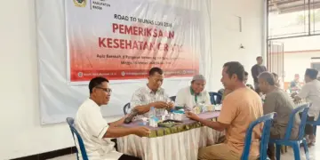 Sambut Munas X LDII, LDII Paser Gelar Pemeriksaan Kesehatan Gratis