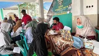 LDII Magelang Kerja Sama dengan Puskesmas Muntilan Gelar Cek Kesehatan Gratis
