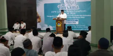 LDII Lampung Helat Itikaf Bersama di 603 Masjid dan 21 Pesantren se-Lampung