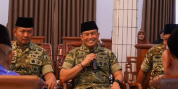 Dandim 0809 Kediri Kunjungi Ponpes Wali Barokah, Perkuat Kolaborasi Bela Negara