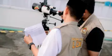 LDII Berpartisipasi Amati Hilal di Institut Teknologi Sumatera Bersama Kanwil Kemenag Lampung