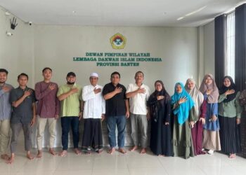 Ngopi Bareng di LDII, DPMD Banten Perkuat Ekonomi Kreatif Berbasis Santri