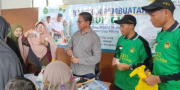 Tingkatkan Keterampilan dan Kemandirian, LDII Ceper dan Ponpes An-Nur Gelar Pelatihan Sabun Cuci
