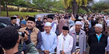 Ketua DPD LDII Merangin Hadiri Pelepasan Calon Jemaah Haji Kloter 23