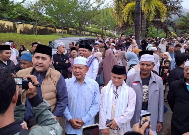 Ketua DPD LDII Merangin Hadiri Pelepasan Calon Jemaah Haji Kloter 23