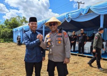 Ketua DPD LDII Tanah Laut Hadiri Panen Raya Jagung Polda Kalsel