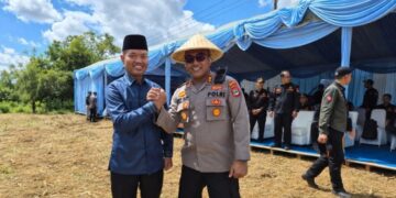 Ketua DPD LDII Tanah Laut Hadiri Panen Raya Jagung Polda Kalsel