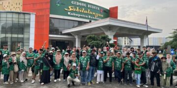 Road to Musda, LDII Kabupaten Bandung Helat Fun Walk Diikuti 2.000 Peserta