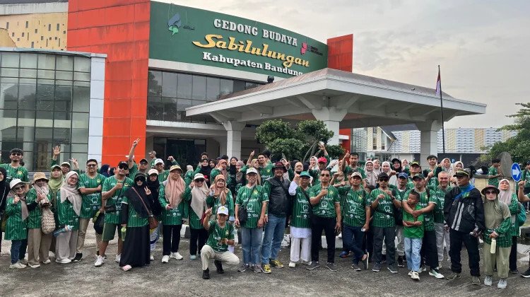 Road to Musda, LDII Kabupaten Bandung Helat Fun Walk Diikuti 2.000 Peserta