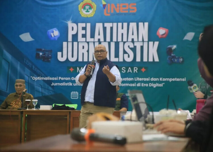 Pelatihan Jurnalistik LDII Banten Ajarkan Desain sebagai Jembatan Informasi