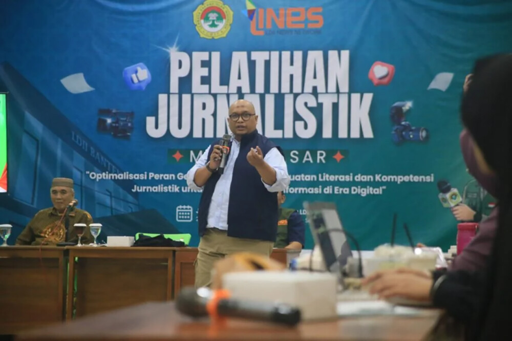 Pelatihan Jurnalistik LDII Banten Ajarkan Desain sebagai Jembatan Informasi