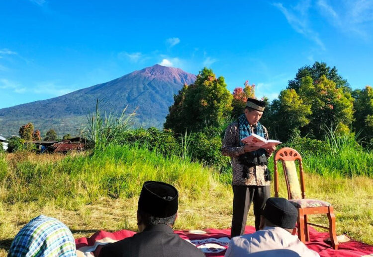 PC LDII Gunung Tujuh Gelar Sholat Idul Adha 1447 H