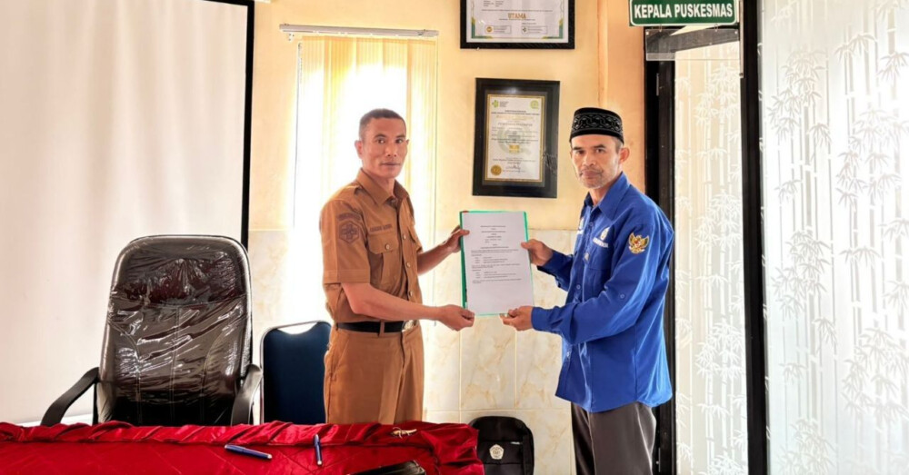 Ponpes Sabilurrosyidin Jalin Kerja Sama Layanan Kesehatan dengan Puskesmas Pelompek
