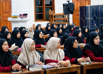 Tingkatkan Ketakwaan, Ponpes Millenium Alfiena Gelar Gerakan Nganjuk Mengaji