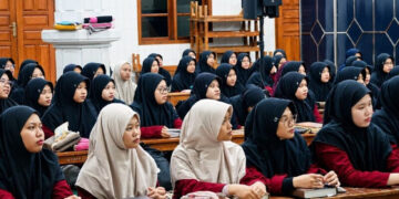 Tingkatkan Ketakwaan, Ponpes Millenium Alfiena Gelar Gerakan Nganjuk Mengaji