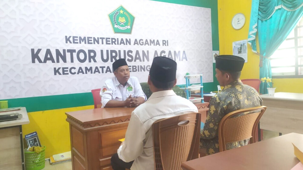 PC LDII Tebing Tinggi Perkenalkan Pengurus Baru ke KUA, Perkuat Sinergi Pembinaan Umat