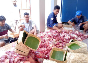 LDII DIY Distribusikan Ribuan Daging Kurban, Tekankan Kepedulian Sosial