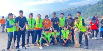 Jelang Festival Nelayan, LDII dan Senkom Terlibat dalam Kerja Bakti ASRI di TPI Tamperan Pacitan