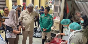 Bupati Mimika Tinjau Lokasi Penyembelihan, Apresiasi Manajemen Kurban LDII