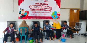 PC LDII Ceper Klaten Gelar Donor Darah Massal Bersama PMI