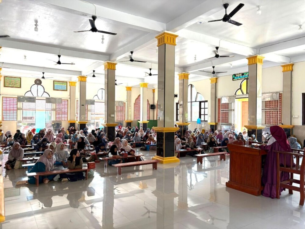 PC LDII Pelepat Ilir Gelar Pengajian Ibu-Ibu di Masjid Al Falah
